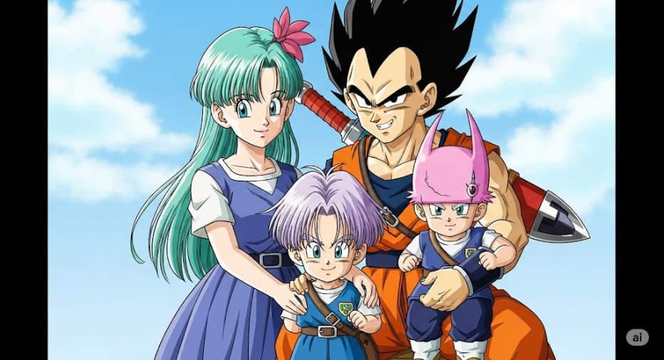 ベジータとブルマには子供がいる?