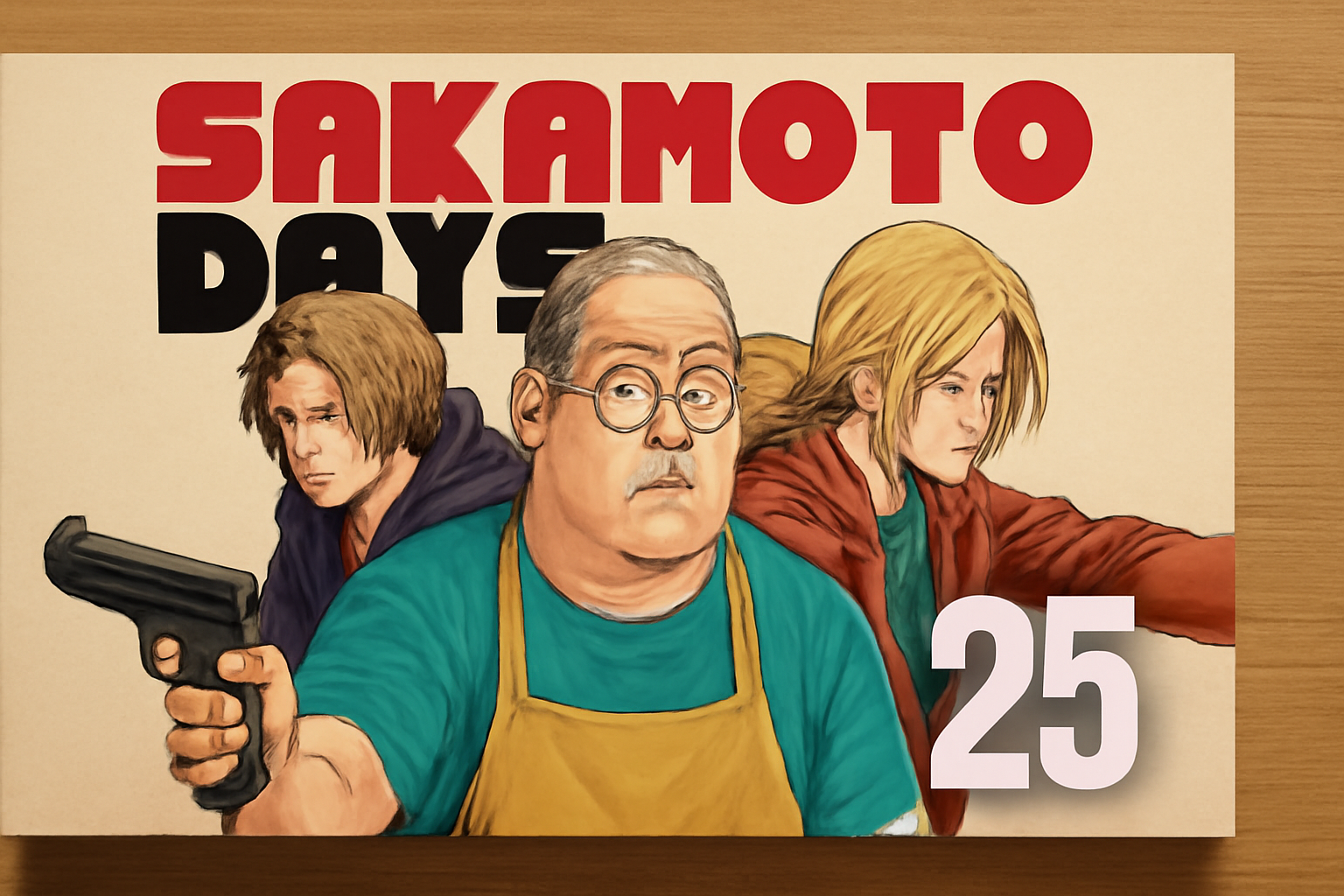 『SAKAMOTO DAYS』単行本をイメージした画像