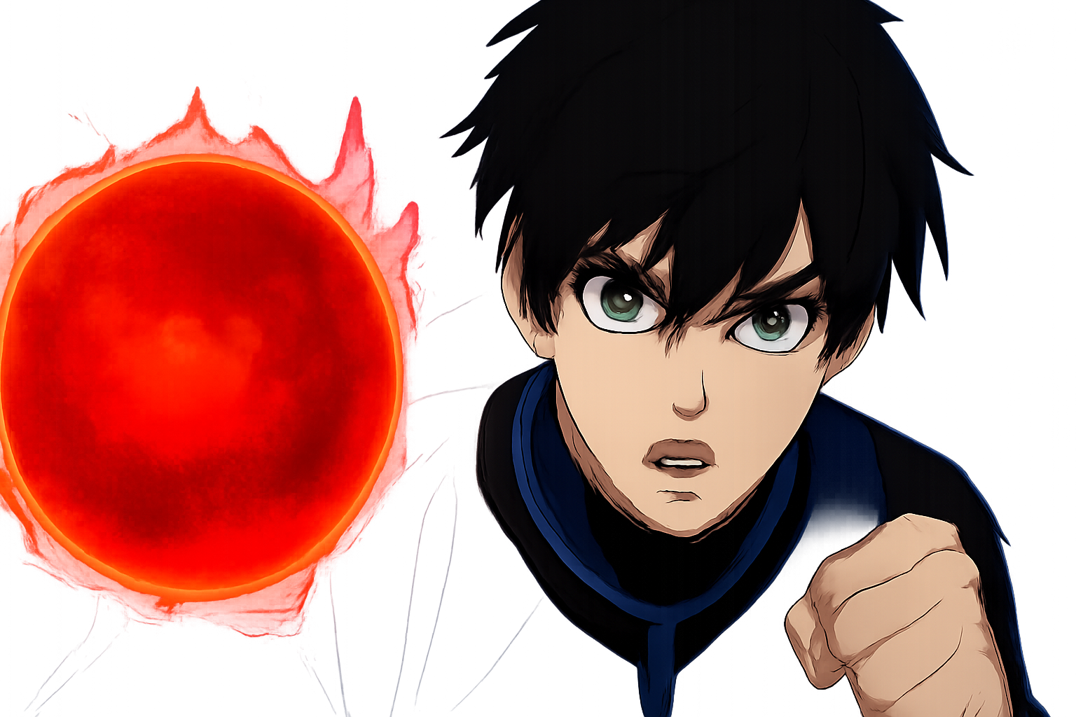 パチンコブルーロックのロゴや激アツ演出をイメージさせるアイキャッチ画像
