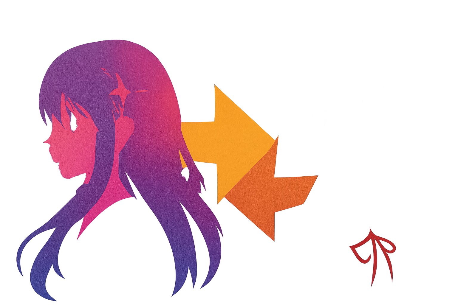推しの子とかぐや様の関連性を象徴するような、原作者や二つの作品が交差するイメージ画像