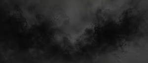 黒い霧のような質感を表現した抽象的なダークモノクロームのグラフィック背景
