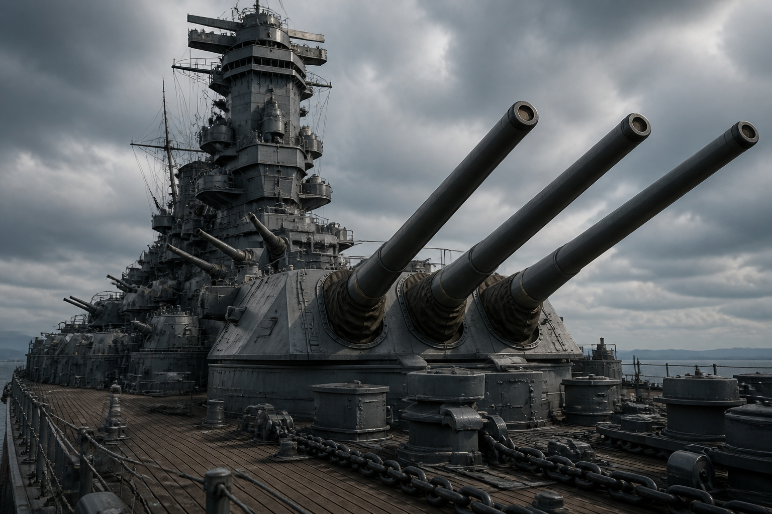 大和の艤装やモチーフとなった戦艦の意匠を感じさせる重厚なデザイン